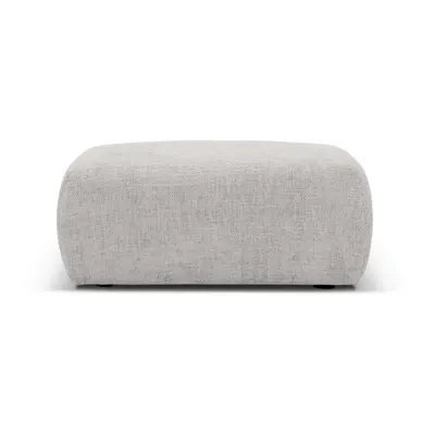 Taburet gri deschis Matera – Cosmopolitan Design