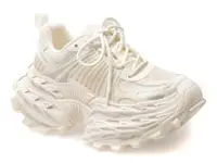 Pantofi sport GRYXX albi, 8951A, din material textil