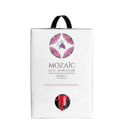 Vin Engros JIDVEI, Mozaic Merlot, 3L