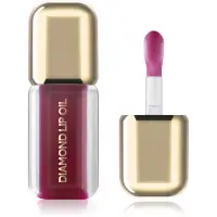 Dermacol Diamond Lip Oil ulei nuanțator pentru buze cu efect de crestere culoare 06 Berry Bloom 4 ml