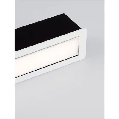 Lampa trepte ECHO Nisipiu Alb Aluminiu Dispersor policarbonat LED 6 Wat 220-240 Volt 370Lm 3000K IP54