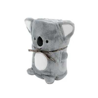 Păturică de pluș cu personaj koala