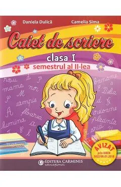 Caiet de scriere - Clasa 1 Sem.2