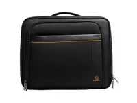 Troler compact cu 2 roti laptop, 44x37x20 cm, Exactive Exatrolley Exacompta 18334E, negru