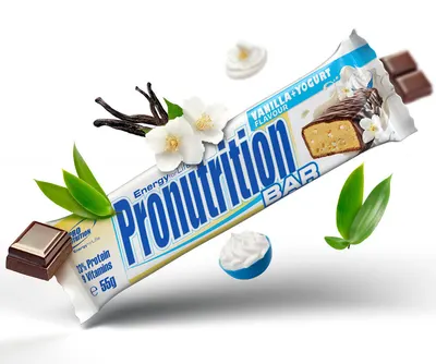 BATON PROTEINE Pronutrition Bar Vanilie 55g