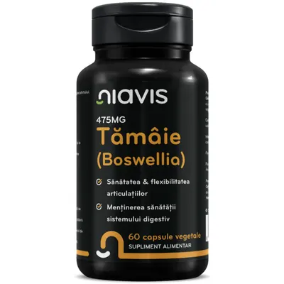 Extract de tamaie (Boswellia) 475mg, 60 capsule, Niavis