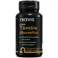 Extract de tamaie (Boswellia) 475mg, 60 capsule, Niavis