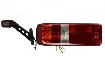 Stop spate stanga (cu intermitent, cu far de ceata, lumina de marsarier, cu stop, lumina de parcare, reflector triunghiular, cu lampa cu brat prelungitor) potrivit KOGEL; SCHMITZ