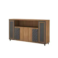Bibliotecă modernă si elegantă cu spațiu de depozitare pentru birou directorial ,calitate premium , dimensiuni 2000*400*1250