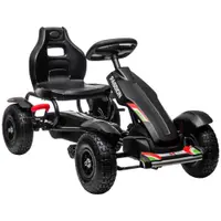 HOMCOM Kart Pedale Reglabil 5-12 Ani | Aosom Romania