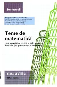 Teme de Matematica - Clasa 8 Partea 1