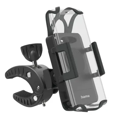 Suport pentru telefon pentru bicicletă Hama – Strong, negru