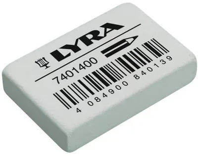 Radiera Lyra - alb