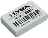 Radiera Lyra - alb