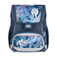 Ghiozdan echipat, 37x31x22 cm, Loop Plus, Herlitz Techmech