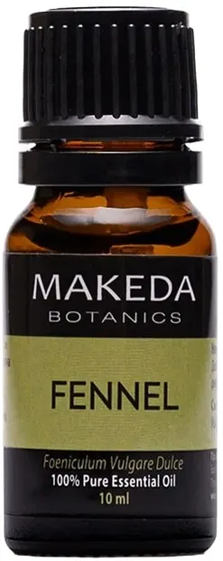 Makeda Botanics Ulei esențial de fenicul, grad terapeutic, 10 ml