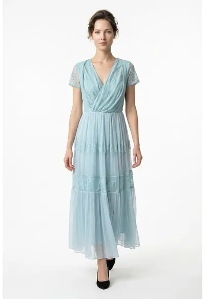 Rochie Briella - Albastru deschis