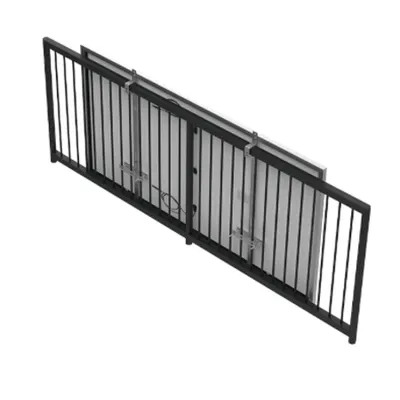 Pachet complet prindere 2 panouri fotovoltaice pe balcon