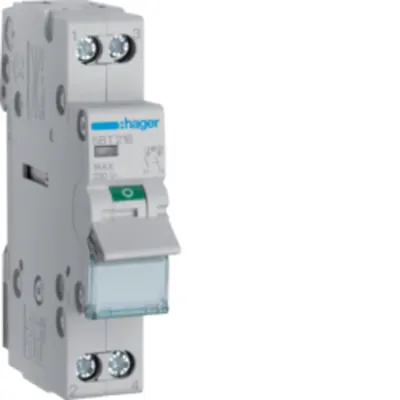 Întrerupător 2P 16A 230V LED 2M