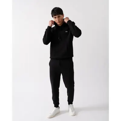 Hanorac cu Glugă Bărbați Lacoste Negru