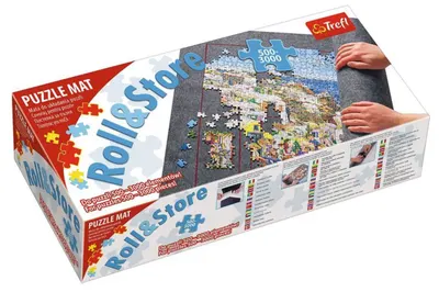 Covoras Trefl pentru aranjarea si depozitarea puzzle-urilor de 500 pana la 3000 piese
