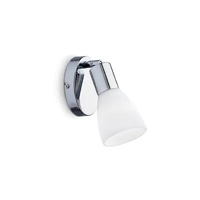 Aplica Snake 1 bec, dulie E14, L:160 mm, H:80 mm, Crom