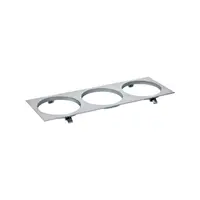 Ferronego Installation frame 111 square / 3-fach silver