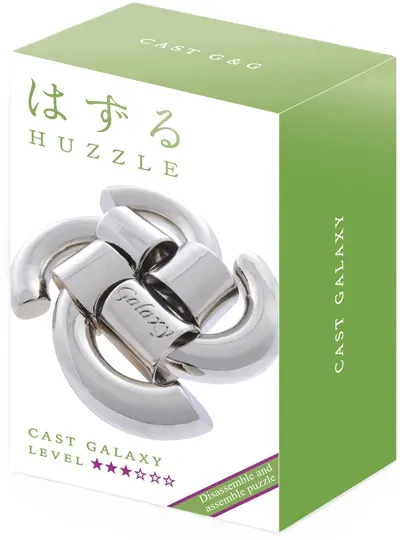 Puzzle logic metalic Hanayama - Cast Puzzle Galaxy Huzzle