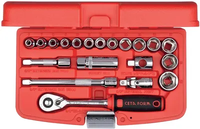 Gedore set Ceta Form - 29084, 20 piese , 3/8'', 6-22 mm