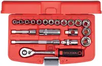 Gedore set Ceta Form - 29084, 20 piese , 3/8'', 6-22 mm