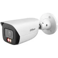 Camera bullet IP Dahua IPC-HFW3249E-AS-IL-0360B, 2MP, 3.6mm, Smart Dual Light (IR+WL 50m), SMD 4.0 & AI SSA, WizSense, microfon, slot card, IP67, PoE