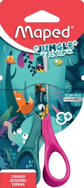 Foarfece Maped Jungle Fever - 12 cm, sortiment