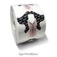 Sabloane Unghii Mack's Logo-Pink, 500 buc
