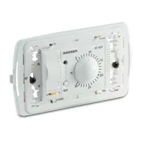 Termostat electronic de camera, 3 module, incastrat, cu dispozitiv de cuplare si baterie, alb