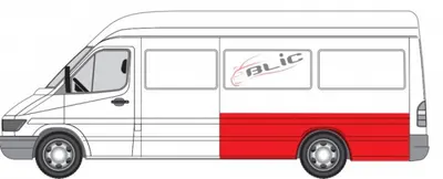 Aripa spate stanga (1 3 inaltime; model lung) potrivit MERCEDES SPRINTER 2-T (B901, B902), SPRINTER 3-T (B903), SPRINTER 4-T (B904), SPRINTER 5-T (B905); VW LT 28-35 II Autobuz 02.95-05.06