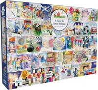 Puzzle Gibsons din 1000 piese - Un an în Regatul Unit