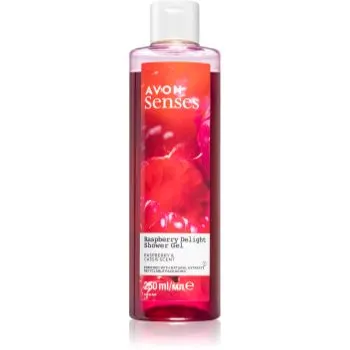 Avon Senses Raspberry Delight gel calmant pentru dus