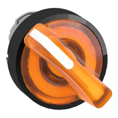 Cap Selector Luminos Portocaliu Luminos Ø22 2 Pozitii Fixe