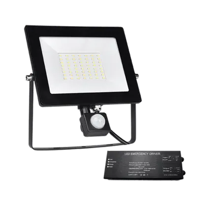 Stellar Helios Proiector Led 50w cu Senzor+ Kit Emergenta