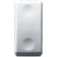 Intrerupator cap cruce 1 modul Gewiss System GW20579, alb