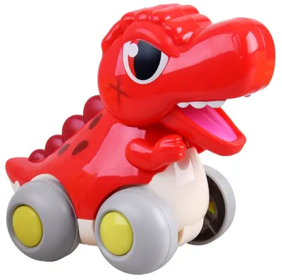 Jucărie pentru copii Hola Toys - Dinozaurul rapid, roșu