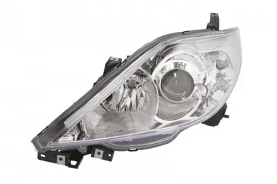 Far stanga (H7 HB3, fundal argintiu, fundal transparent) MAZDA 5 2004-2010