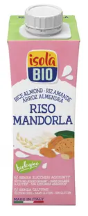 Bautura bio din orez cu migdale, 250ml, Isola Bio
