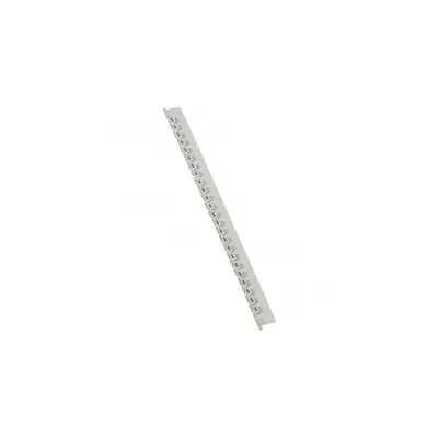 Marker Memocab - pentru wiring - negru capital letter on alb backgrotund - ''L''