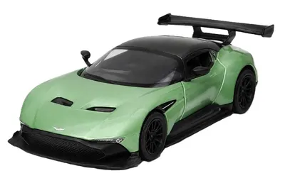 Mașinuță metalică Kinsmart - Aston Martin Vulcan, 1:38, verde