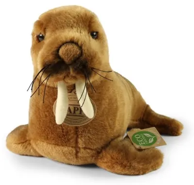 Jucărie de pluș Rappa Eco prieteni - Morsa, 26 cm