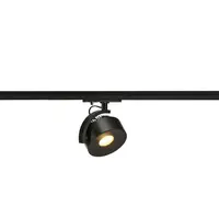 Iluminat decorativ pe sina, Melodii kalu TRACK, negru LED Interior 1 circuit sistem de iluminat, negru, 3000K, inclusiv adaptor 1 circuit,