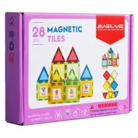 Set de constructie magnetic 3d - 28 piese