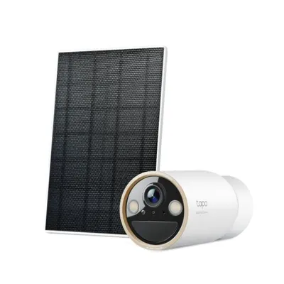 Solar-Powered Security Camera Kit 1 × Tapo C460, 1 × Tapo A201 SPEC: 4K UHD (3840x2160), H.265/H.264 Supported, 16x UHD Digital