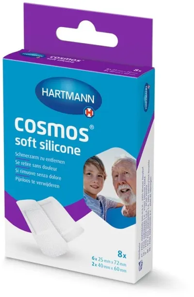 Plasturi Cosmos Soft Silicon 8buc